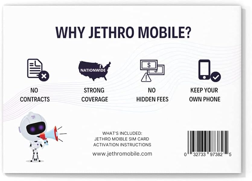 Mobile Phone Plan for 180 Days - Unlimited Talk and Text, No Data, SIM Card Kit Included, Pack of 2 R1442