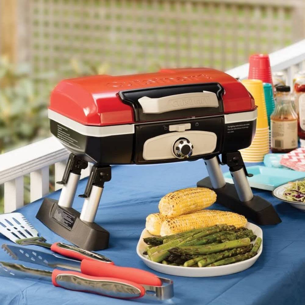 Portable Tabletop Gas Grill Red G938