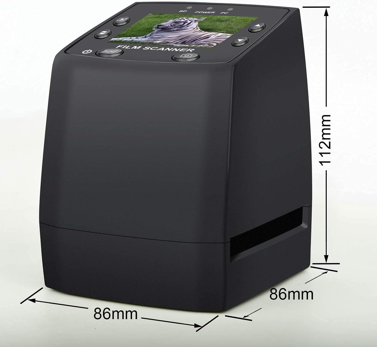 135 Film Negative Scanner High Resolution Slide Viewer with SD Card L900