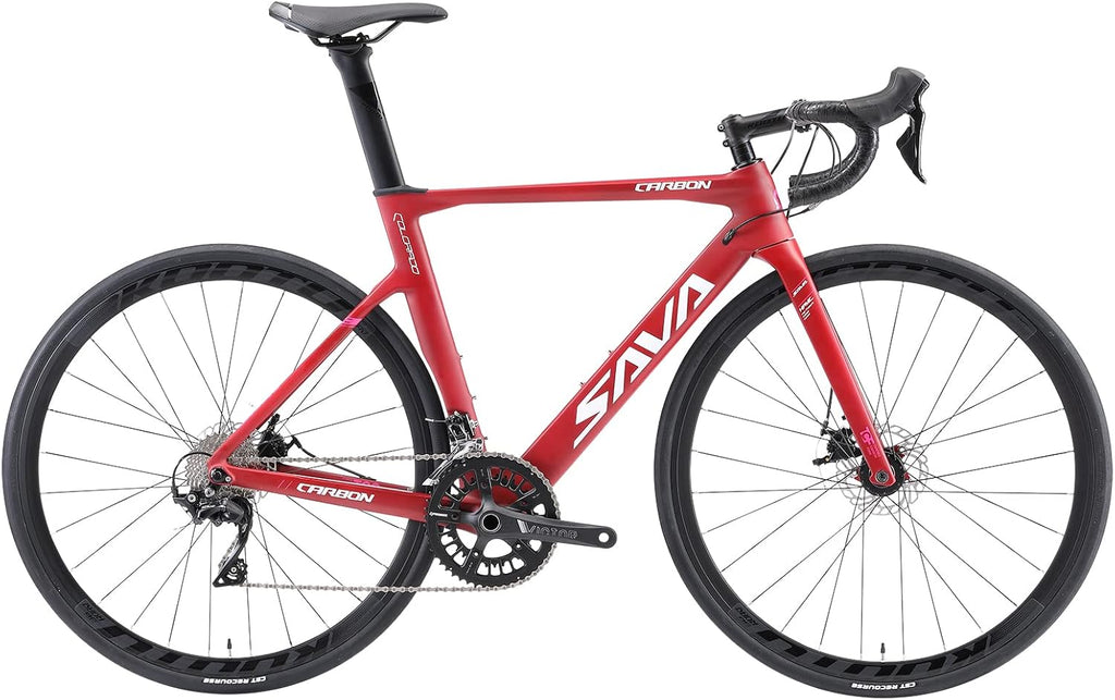 Carbon Road Bike, T800 Carbon Fiber Frame 700C Racing Bicycle with 22 Speed Groupset and Disc Brake N1892