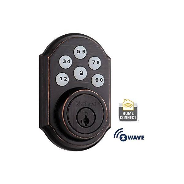Smartcode Electronic Touchpad Deadbolt Bronze D10680