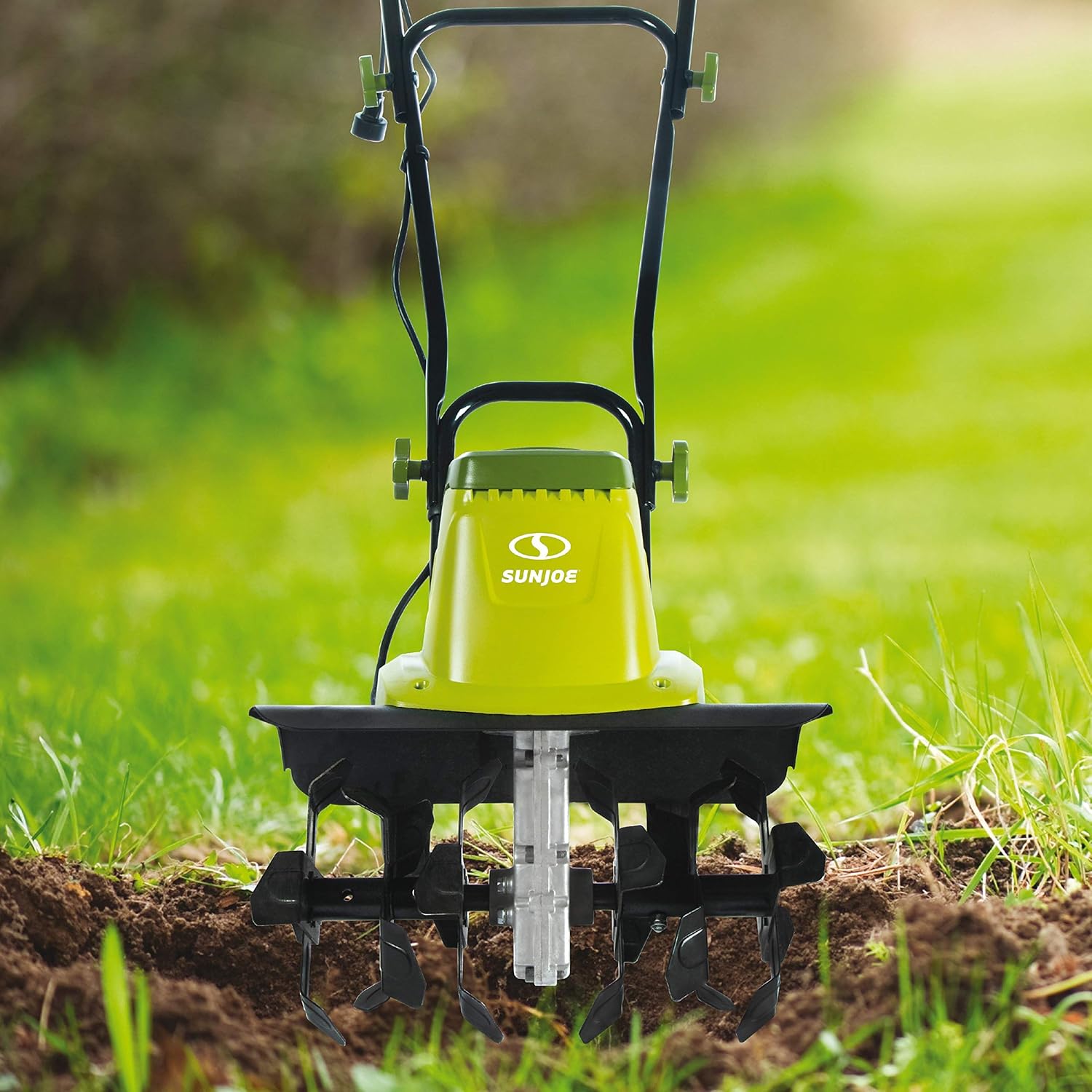 16-Inch 12-Amp Electric Tiller and Cultivator Z827