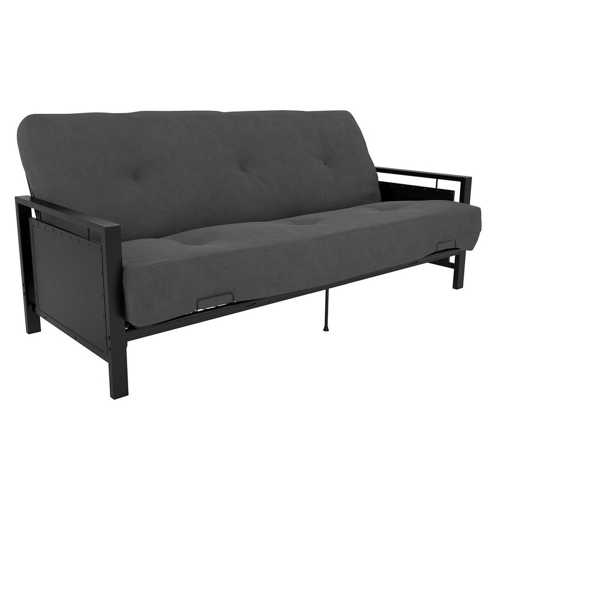 Metal Arm Futon Frame, Black V88615