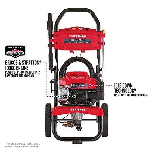 Gas Pressure Washer 3000 PSI 2.1 GPM U762