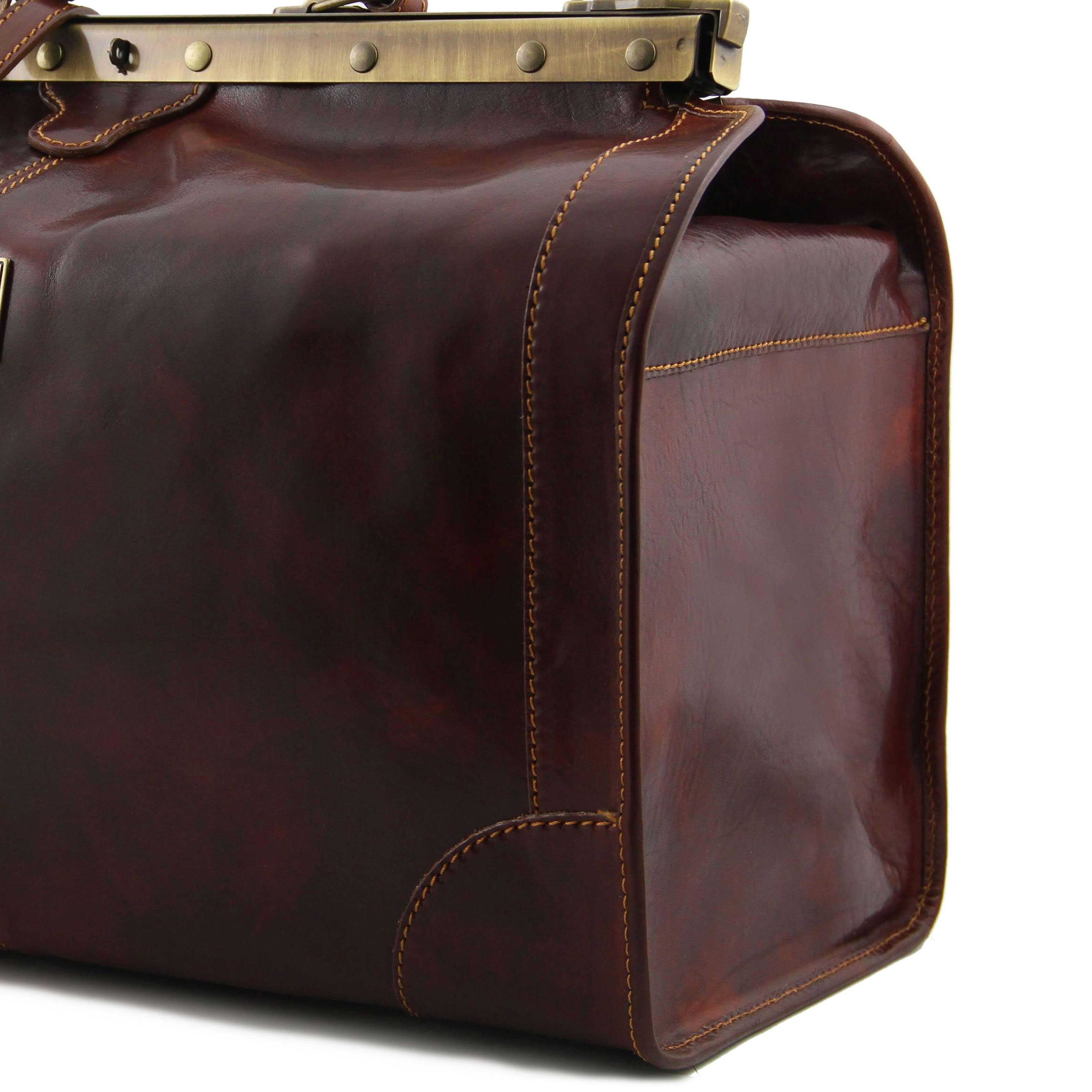 Leather Bag - Large Size - Brown M2650
