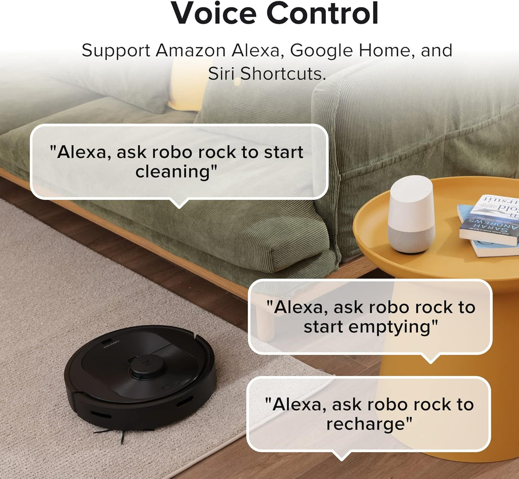 Robot Vacuum with Self-Empty Dock, 2700Pa Suction, Works with Alexa S54916