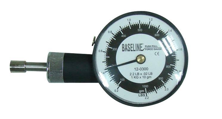 Mechanical Push-Pull Dynamometer, 60 lb. Capacity G709690