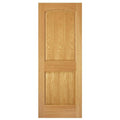 Steves u0026 Sons 36 in. x 80 in. 2-Panel Arch Solid Core Oak Interior Door Slab, Unfinished