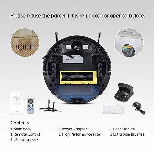 Robot Vacuum Cleaner with Remote Control for Hard Floors T4245