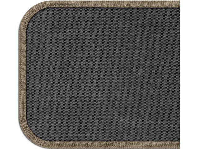 Set of 15 Skid-Resistant Carpet Stair Treads, Camel Tan, 8 x 30 in. U365