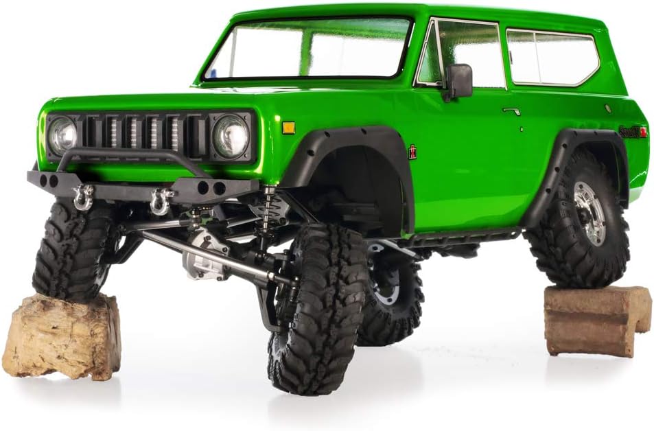 RC Crawler 1/10 Scale Off Road Truck 2.4Ghz Waterproof Green W910