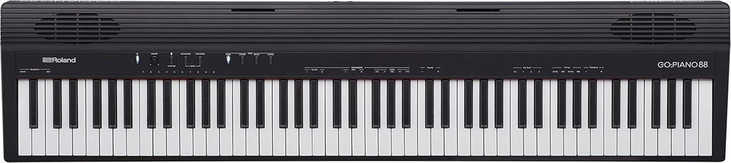 Roland GO:PIANO 88-Key Full Size Portable Digital Piano Keyboard with Onboard Bluetooth Speakers (GO-88P)