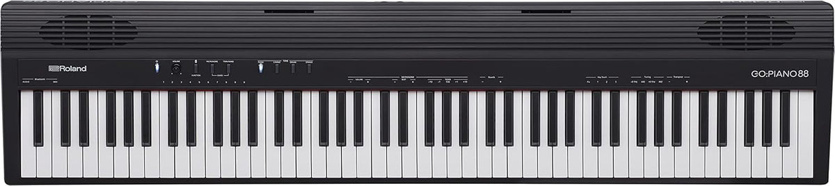 Roland GO:PIANO 88-Key Full Size Portable Digital Piano Keyboard with Onboard Bluetooth Speakers (GO-88P)