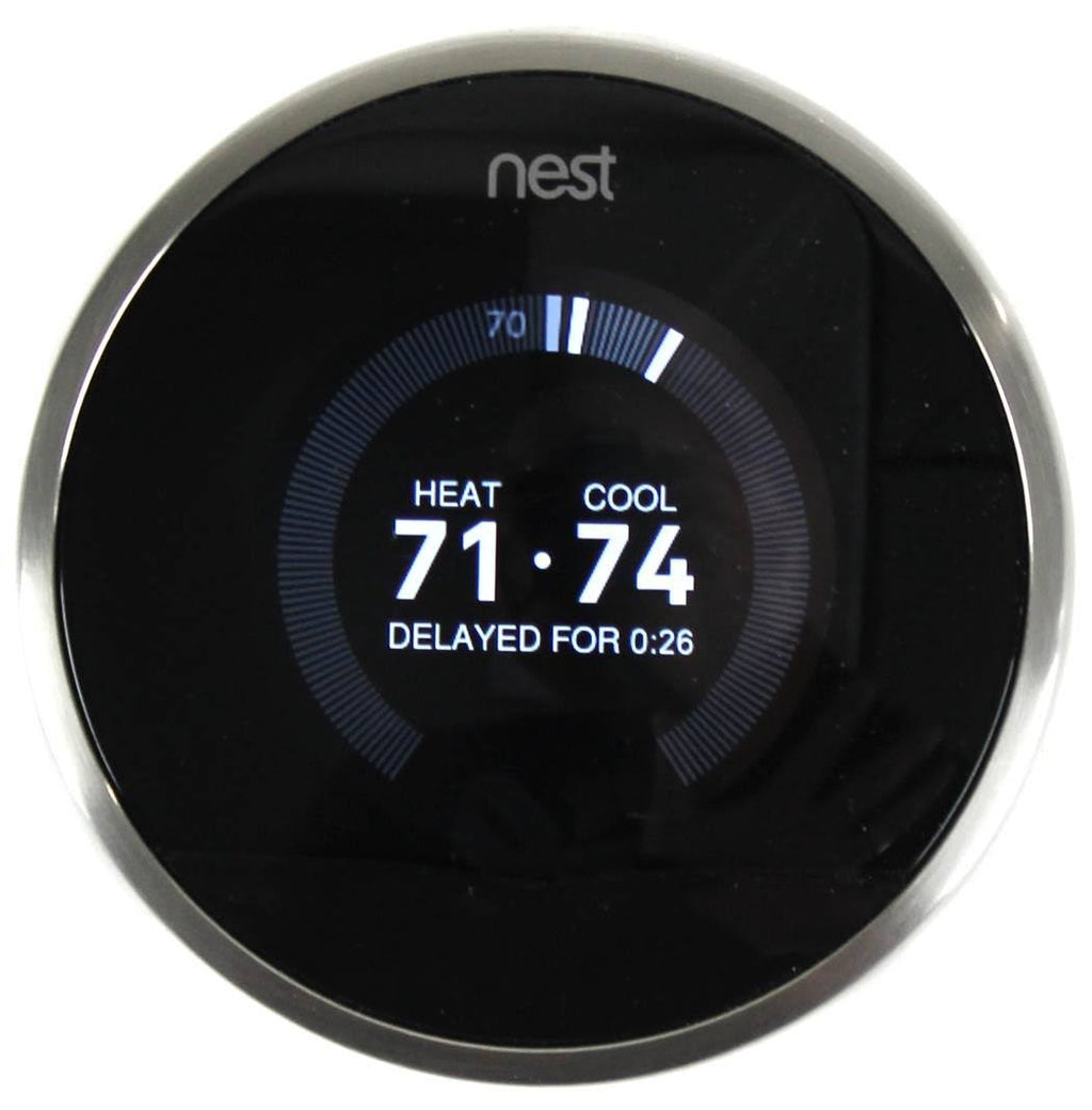 Smart Thermostat, 2nd Generation, Works with Alexa, Silver V552677