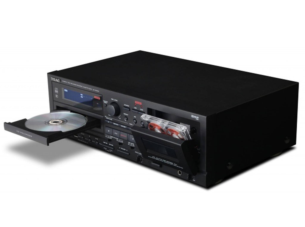 CD Player Cassette Recorder - Black K140
