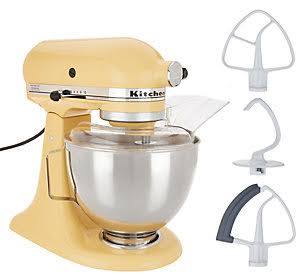 4.5-qt Tilt-Head Stand Mixer with Flex Edge J253