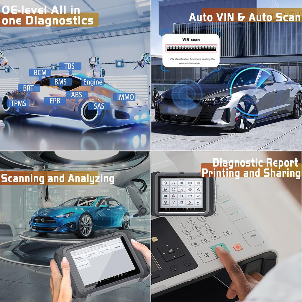 Wireless Diagnostic Scan Tool, Bi-Directional Control, ECU Coding, Full Systems Diagnostics C431802