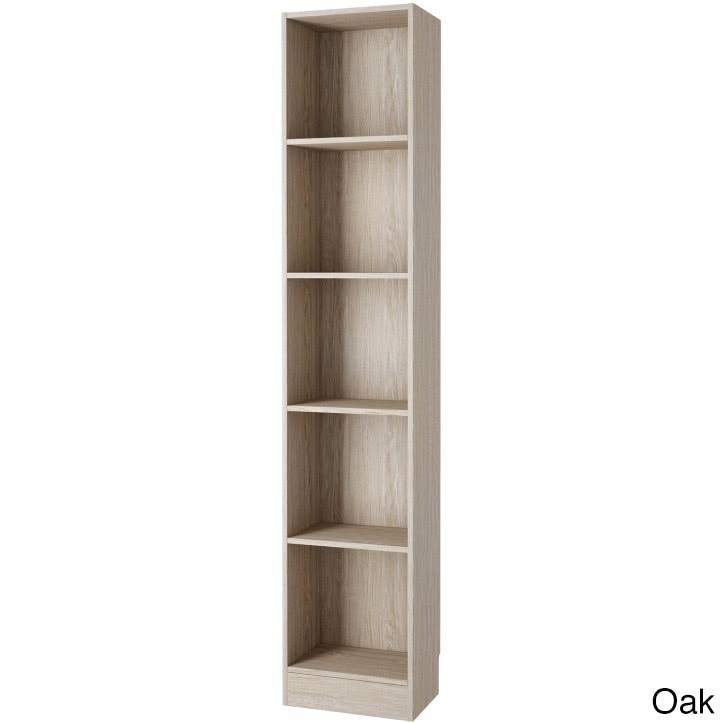 Tall Narrow 5-Shelf Bookcase Z511