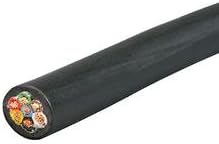 Heavy Duty 14 Gauge 7 Way RV Trailer Cable Cord, 150 ft O7926