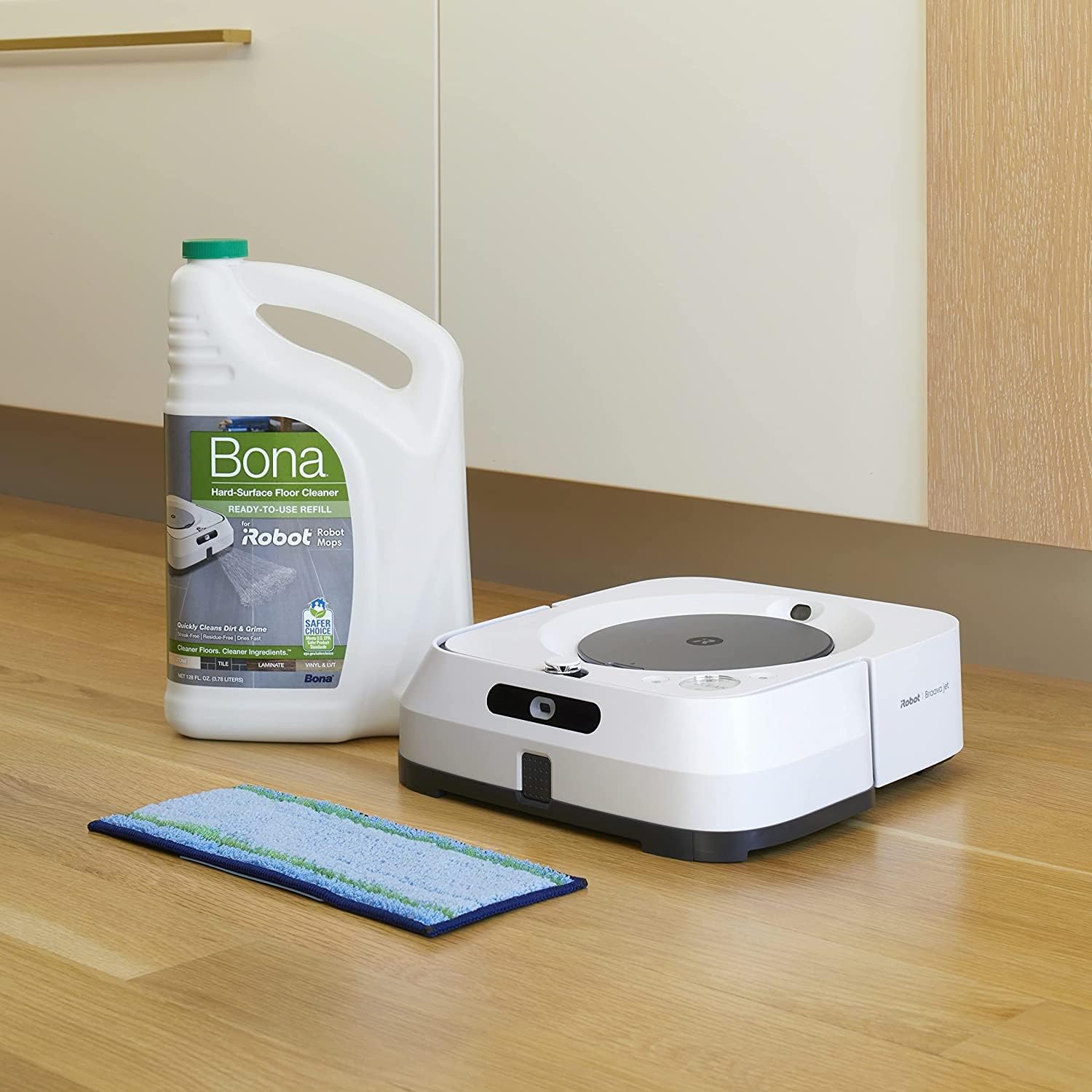 Hard Surface Cleaning Solution for Robot Mops, 3 Pack E570