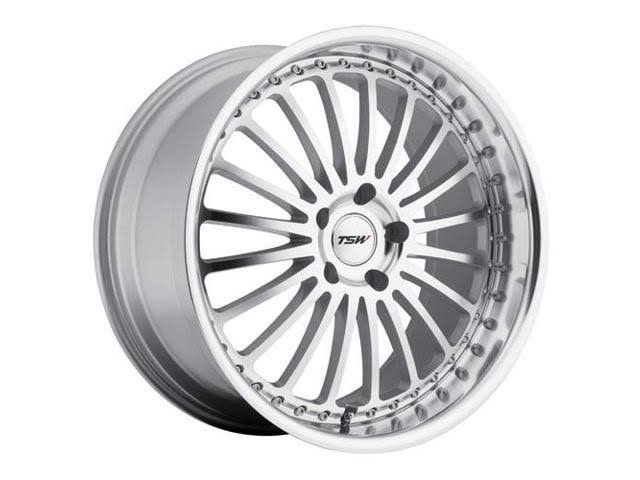 TSW Silverstone Silver 19x8 5x112 32et