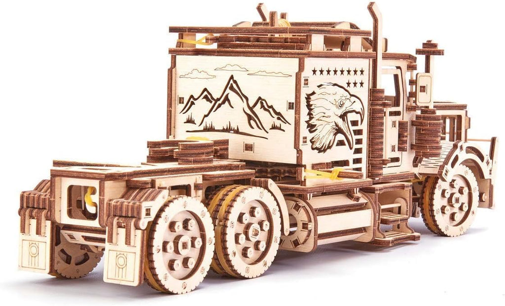 3D Wooden Puzzle Truck and Pickup Model Kit M531