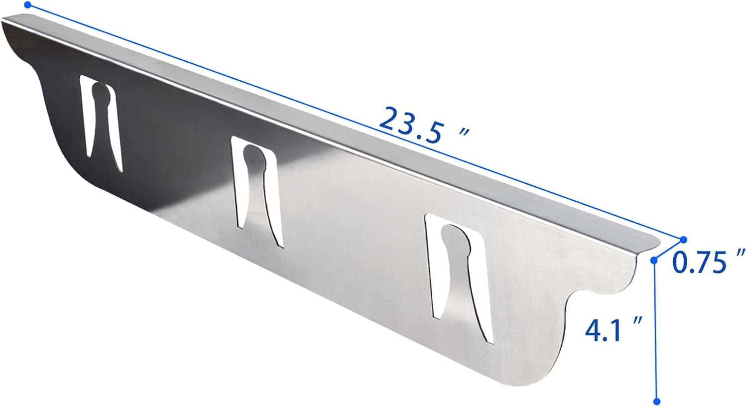 Stainless Steel Stove Gap Cover, Heat Resistant, Easy to Clean, 2 Pack D470