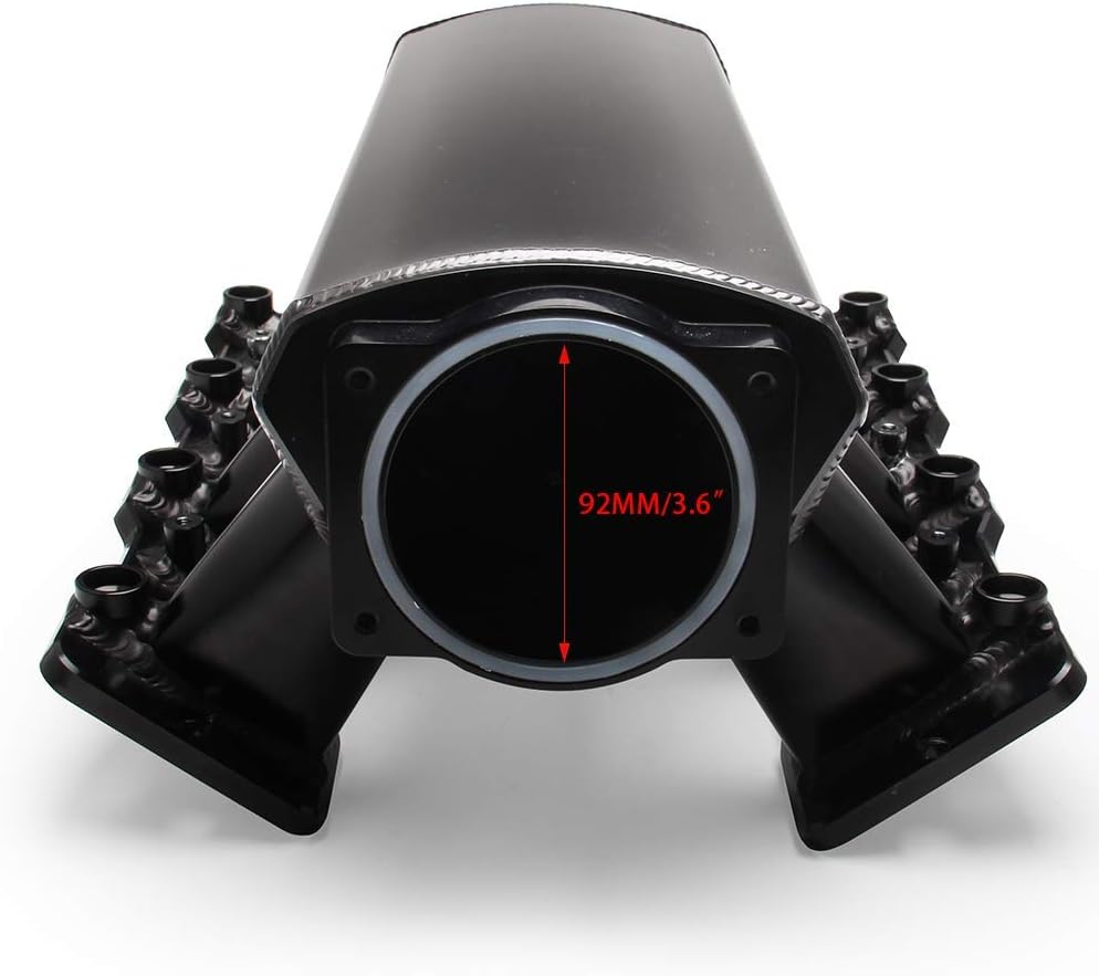 Racing Intake Manifold for 92mm Throttle Body, EFI, 15° Throttle Opening G101