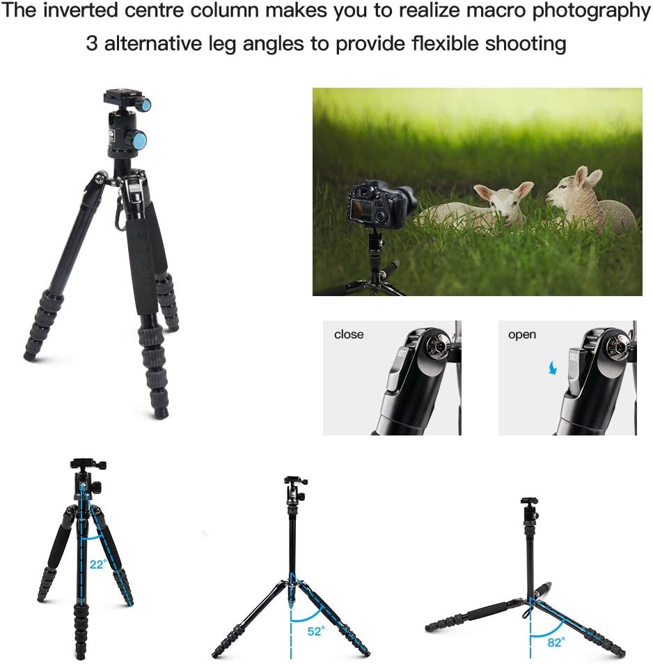 Compact Traveler Tripod with 360° Panorama Ball Head C895