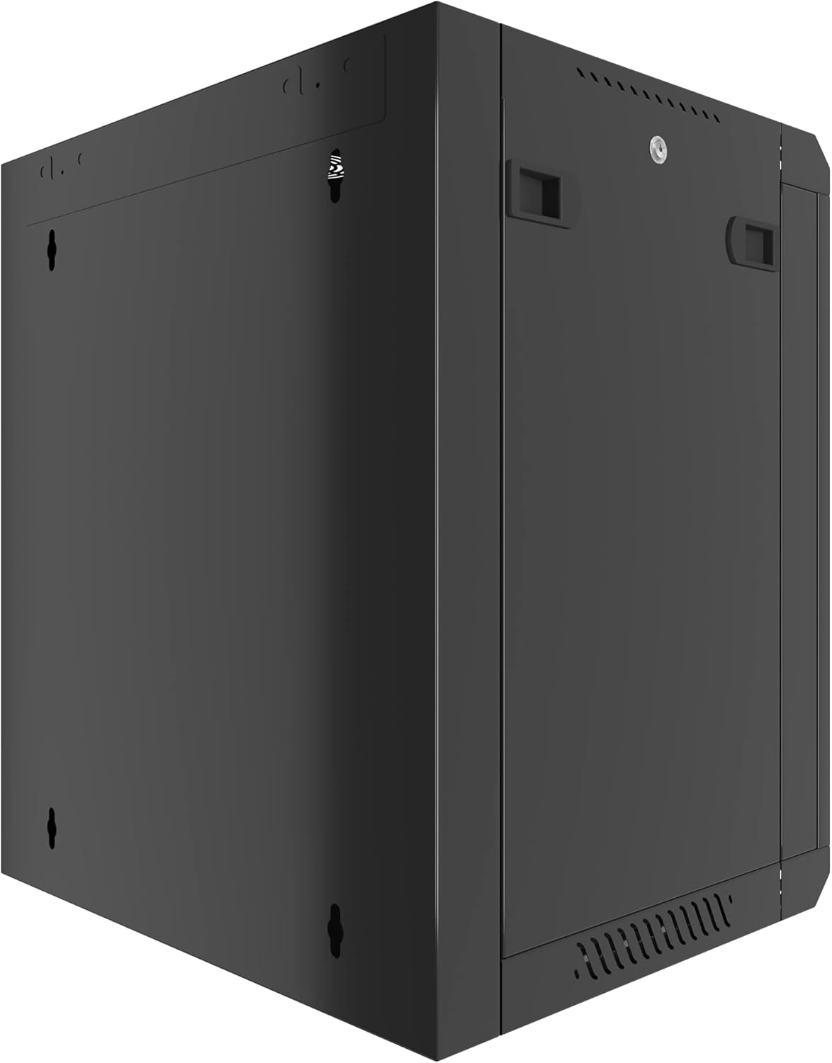 12U Wall Mount Server Rack Cabinet 24-Inch Depth Locking Network Enclosure F297