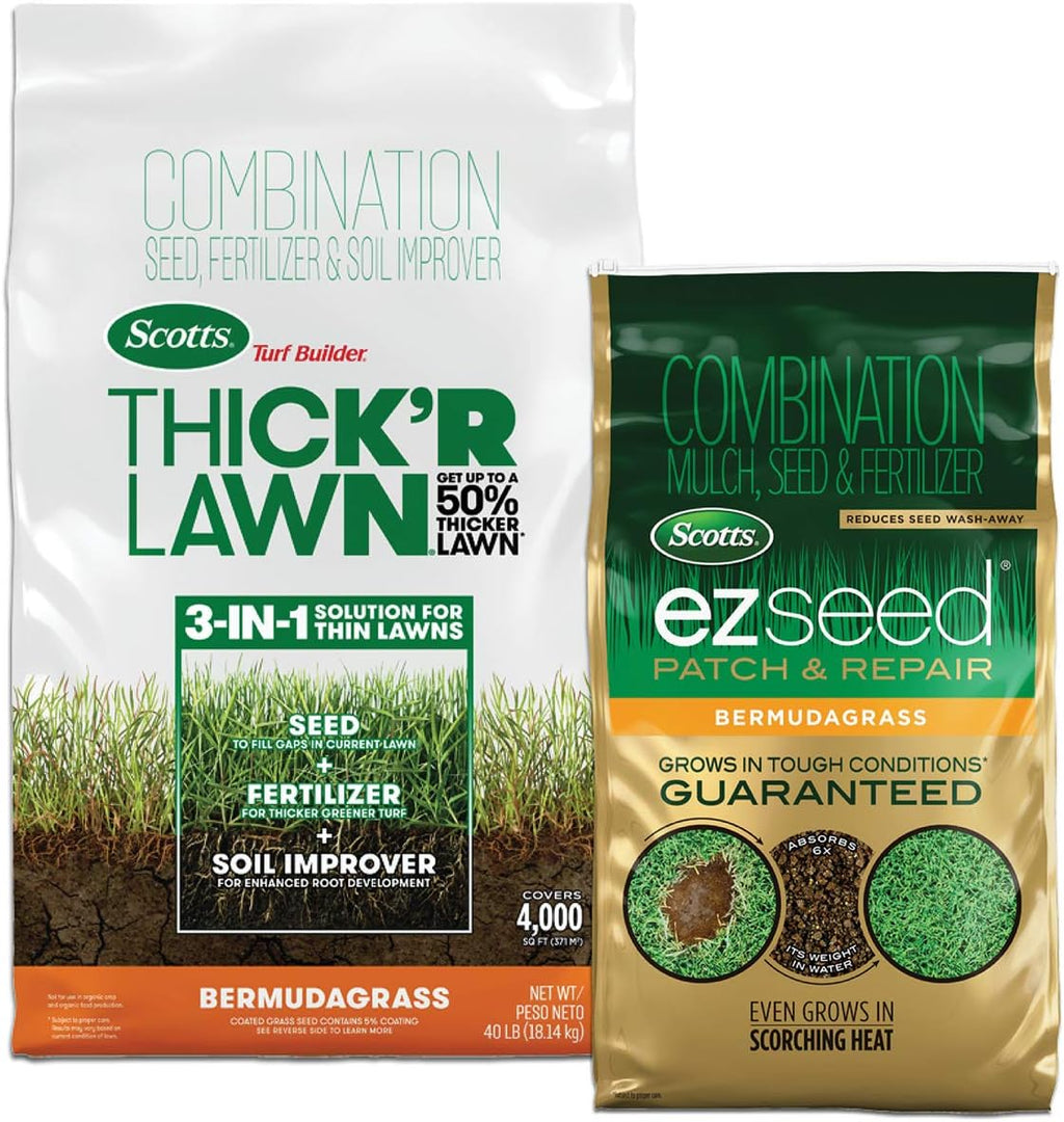 Bermudagrass Seed, 10 lb. Full Sun, Drought Resistant, 2-Pack Z9392