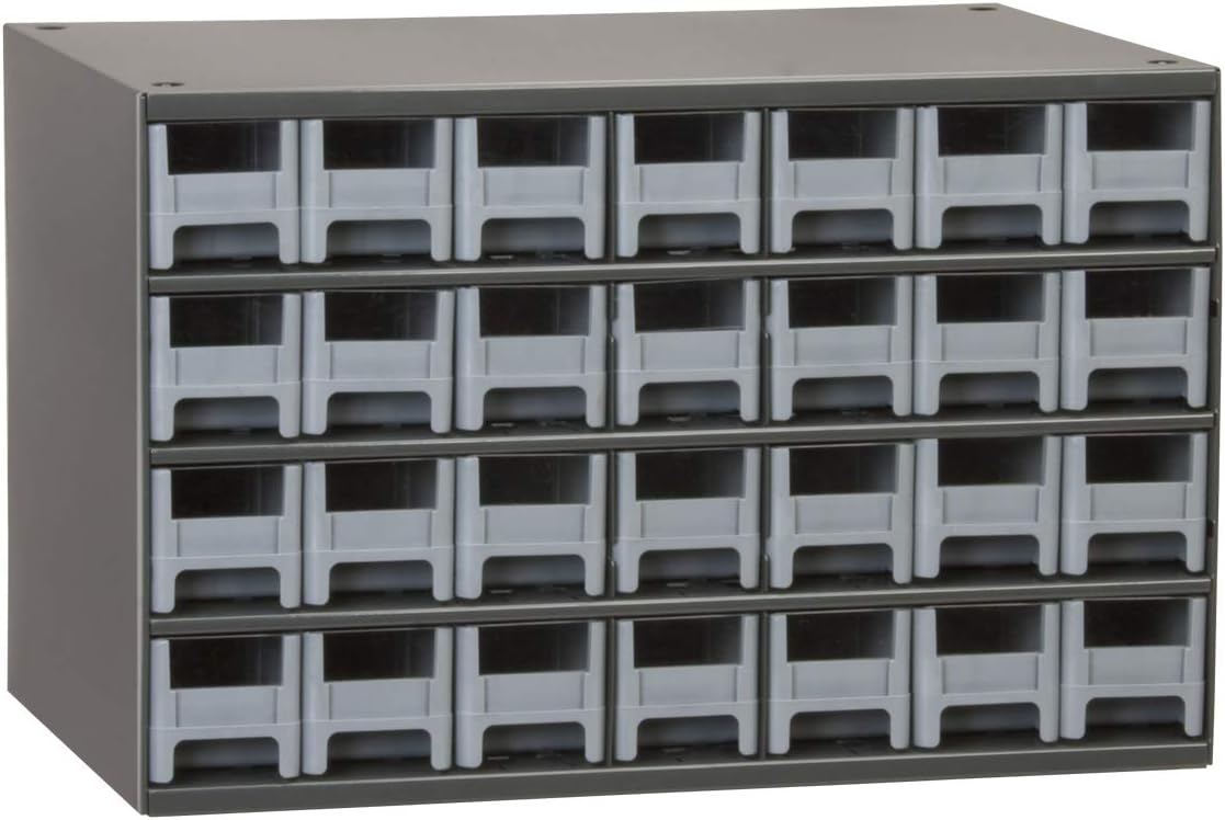 28-Drawer Steel Parts Storage Cabinet Hardware Organizer J1849
