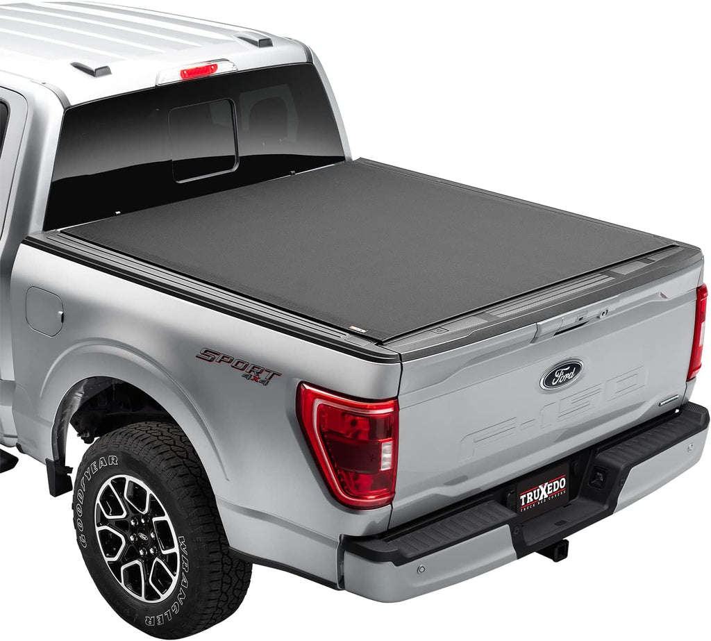 Soft Roll Up Truck Bed Tonneau Cover for Ford F-150 5'7" Bed D908600