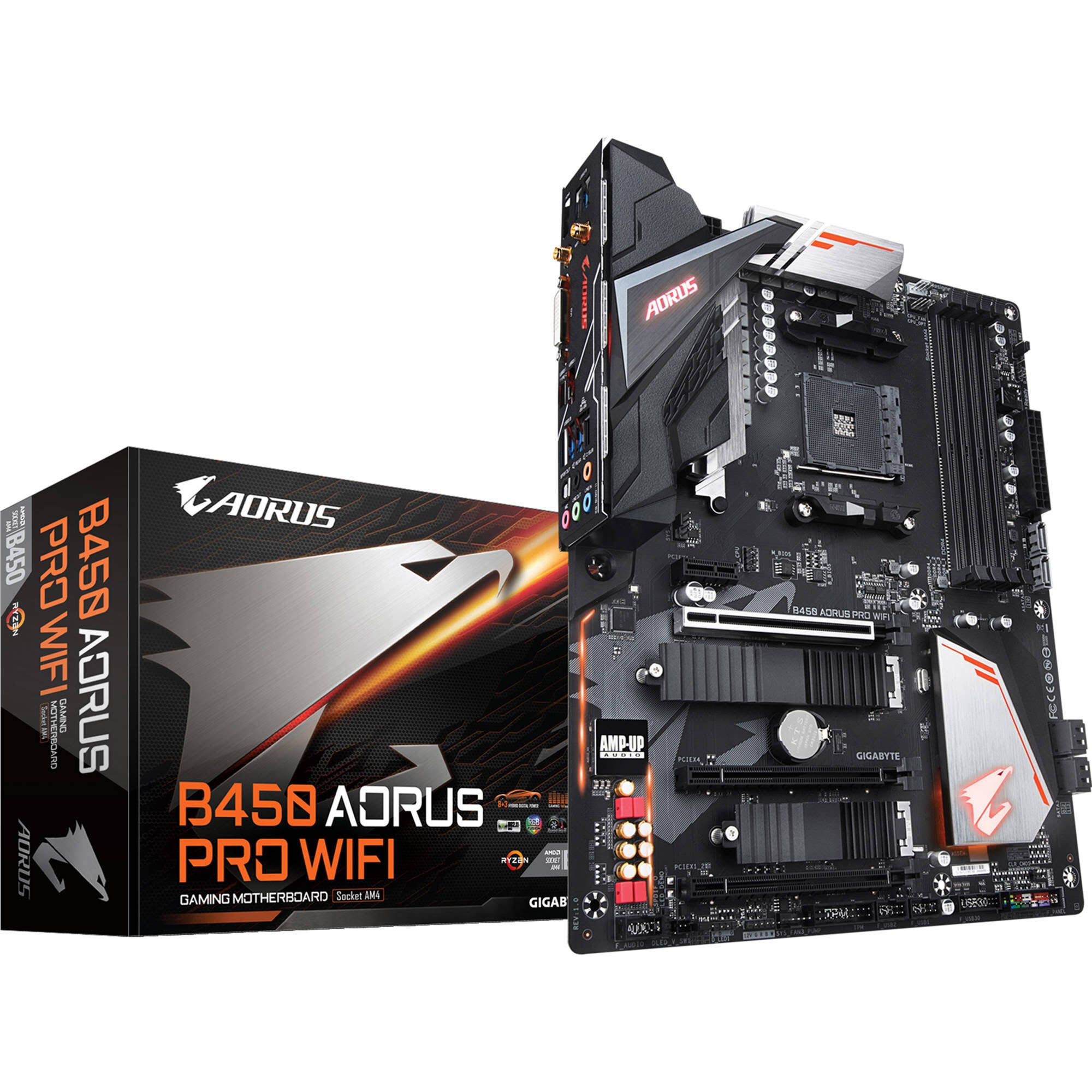 AMD AM4 ATX Motherboard with WiFi U1442