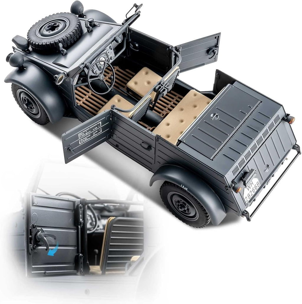 RC Crawler 1/12 Scale Model Car with LED Lights and 2.4Ghz Remote B3476