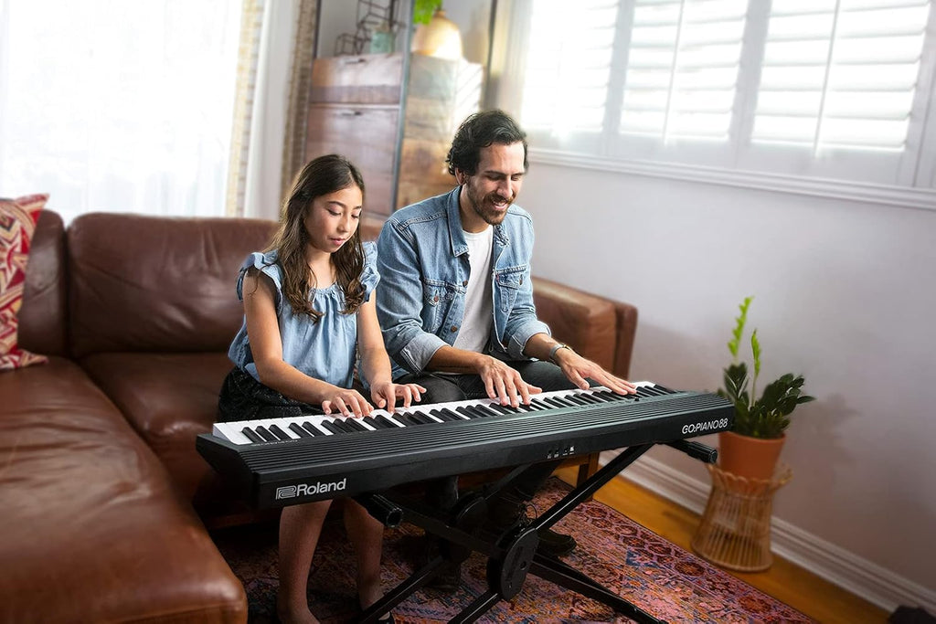 88-Key Full Size Portable Digital Piano Keyboard with Bluetooth Speakers L623180