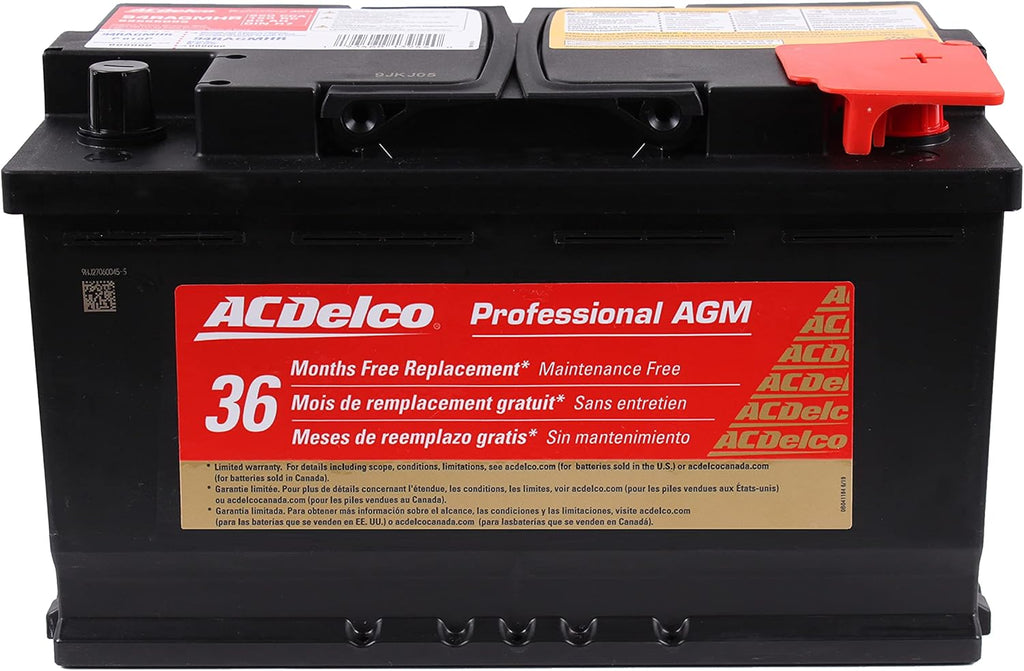 ACDelco Gold 94RAGMHR 36 Month Warranty High Reserve AGM BCI Group 94R Battery