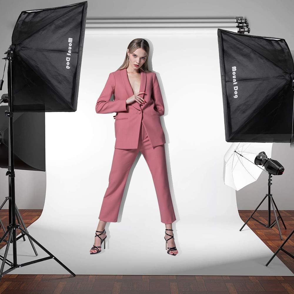 LED Softbox Photography Lighting Kit with Reflector for Studio Portraits and Video Z690