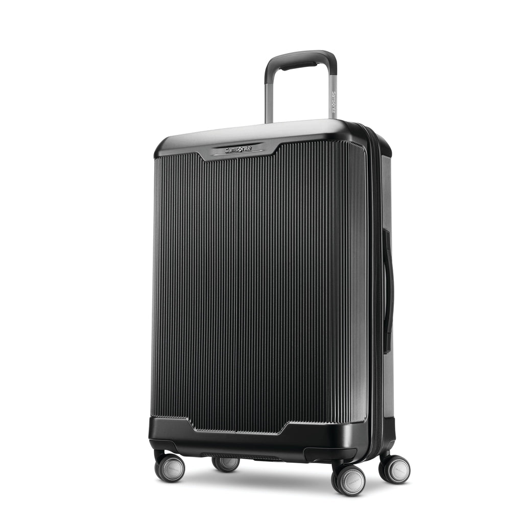 Samsonite Silhouette 17 Medium Expandable Spinner Suitcase - Black