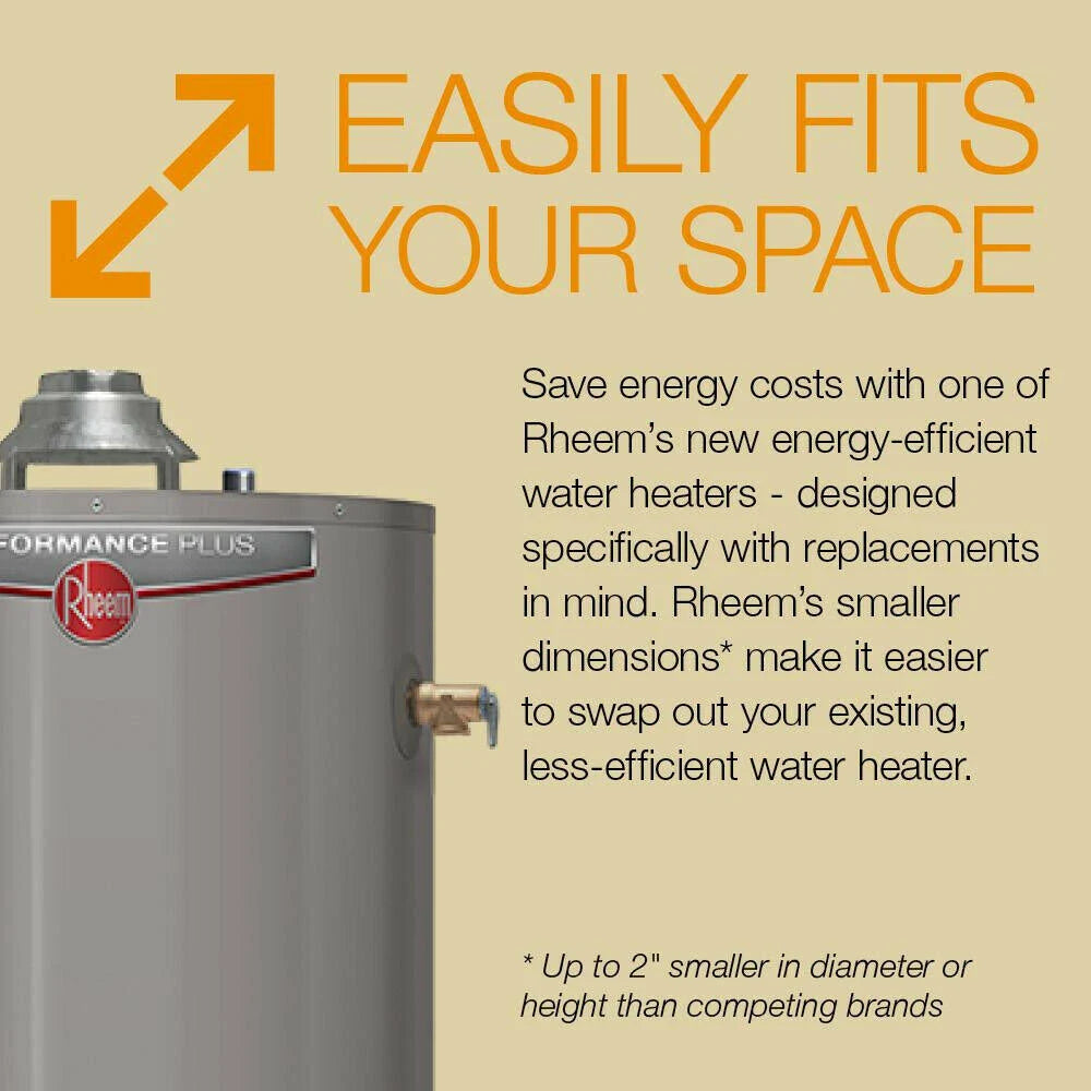 40 gal. Tall 38,000 BTU Ultra Low NOx Gas Water Heater L854