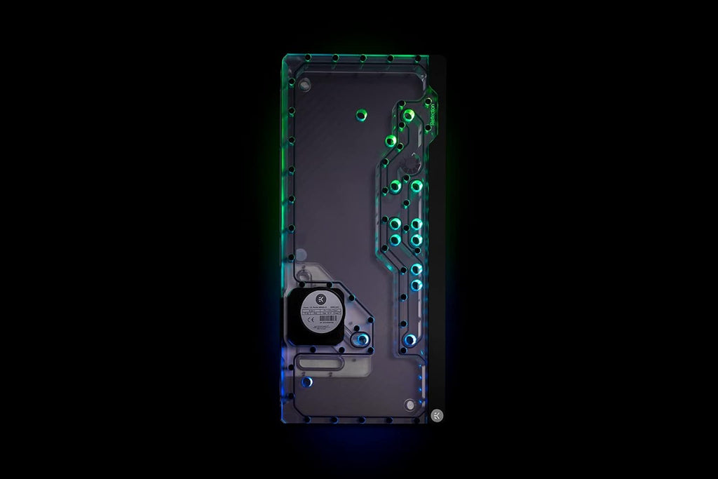 Distroplate for PC-O11D XL, D5 PWM, Digital RGB, Plexi Y714101