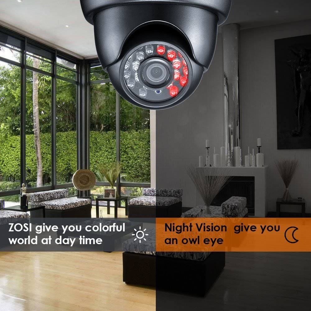 4 Pack 1000TVL 960H Security CCTV Camera Kit HD I903