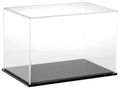 Plymor Clear Acrylic Display Case with Black Base, 12x22 W x 8x22 D x 8x22 H