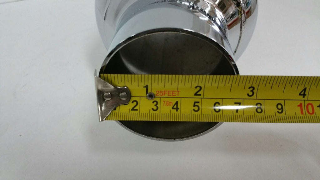Stainless Steel Exhaust Tip 2.5" Inlet 5" Outlet 17" Pack of 2 X322955