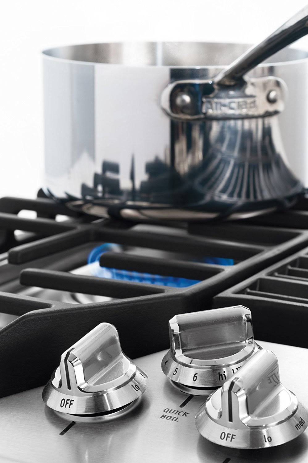 30 Inch Gas Downdraft Cooktop Stainless Steel Q28975