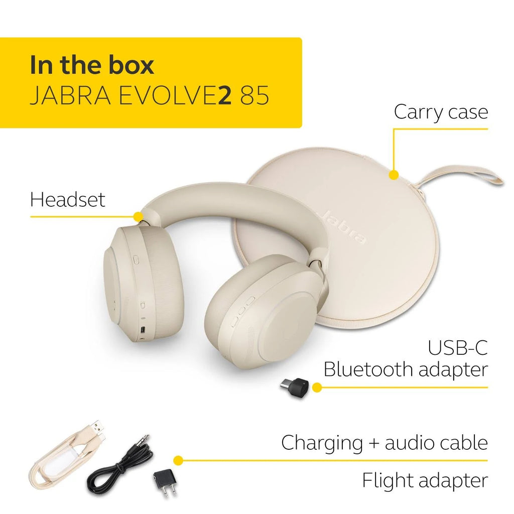 Beige Stereo Wireless Headset G665
