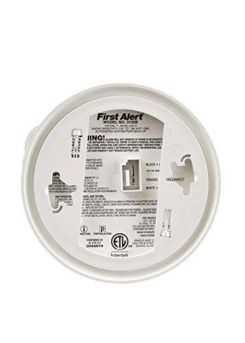 Hardwired Smoke and Carbon Monoxide Detector with Battery Backup, 3 Pack F246029