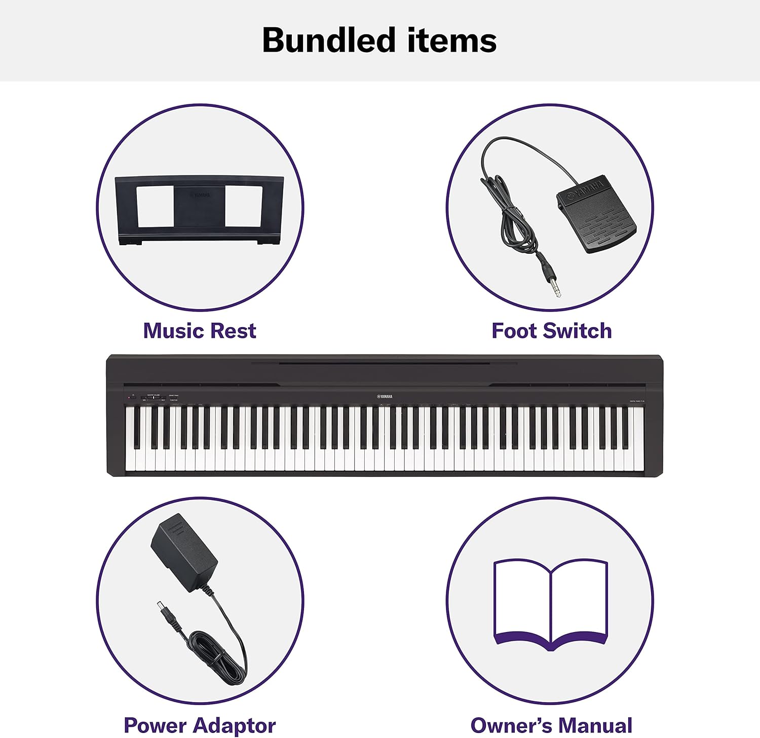 88-Key Weighted Digital Piano D649358