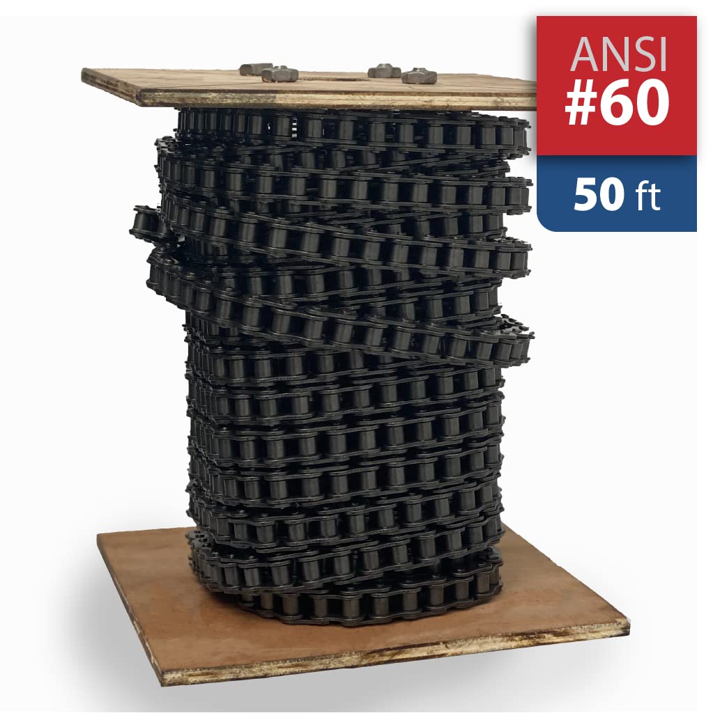 Roller Chain 50 Feet Carbon Steel H502751
