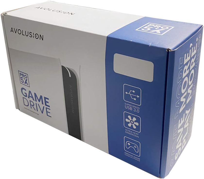 4TB USB 3.0 External Gaming Hard Drive for PS4 O4452